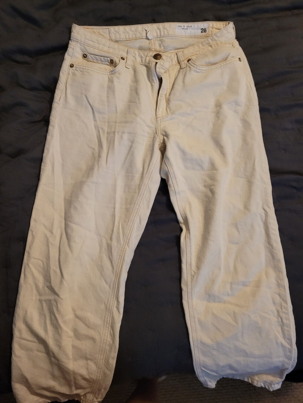 Rag & Bone Featherweight Dre Low Rose Baggy Boyfriend